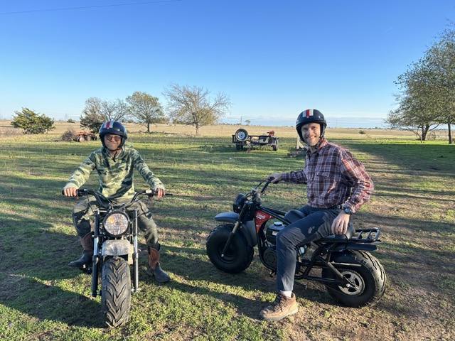 Mini Bike at the Farm